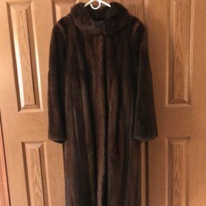 Mahogany Female Mink Coat